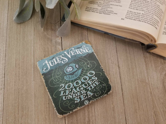 20,000 Leagues Under The Sea Coaster - [ash-ling] Booksellers