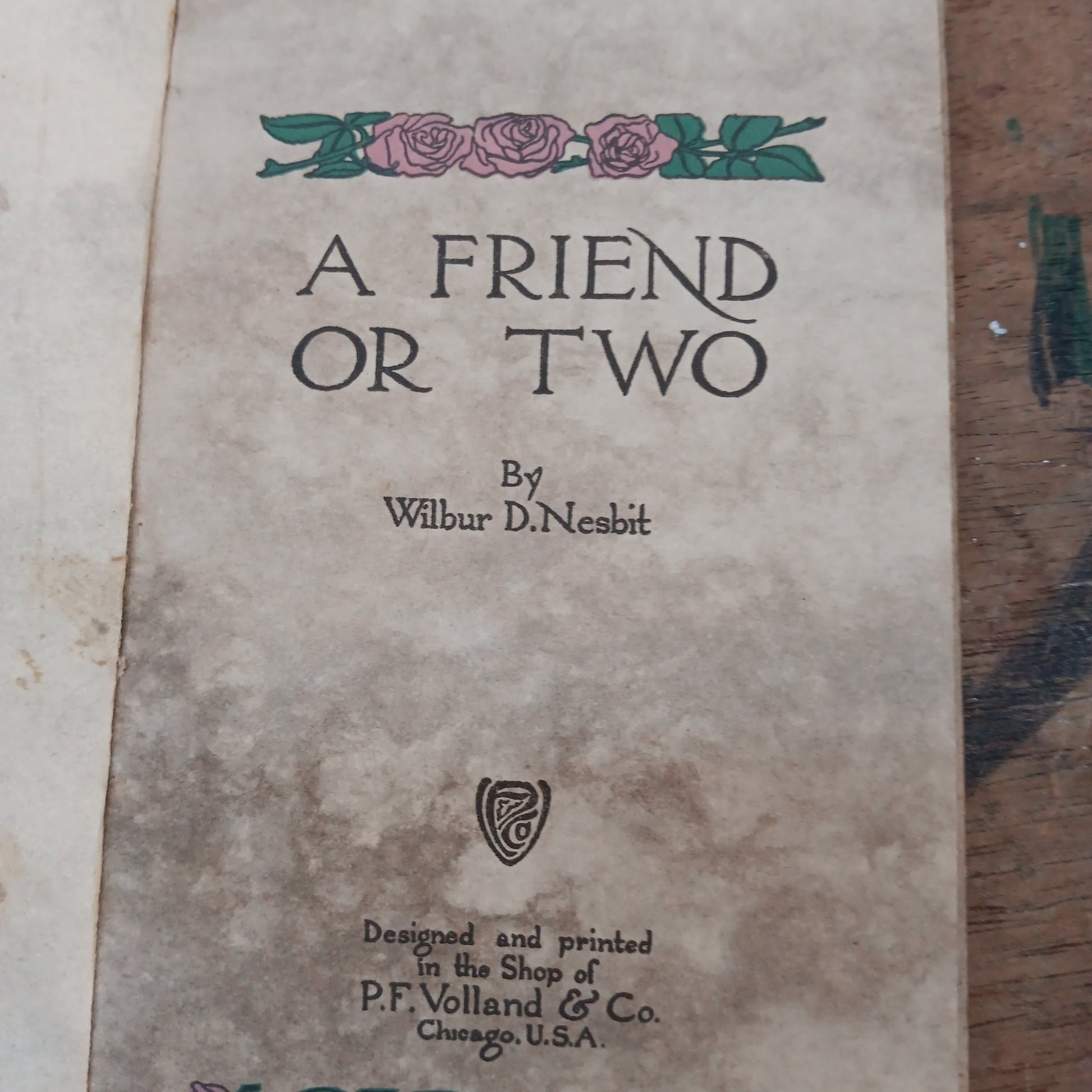 A Friend or Two - [ash-ling] Booksellers
