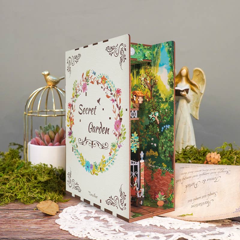 DIY Miniature House Book Nook Kit: Secret Garden - [ash-ling] Booksellers
