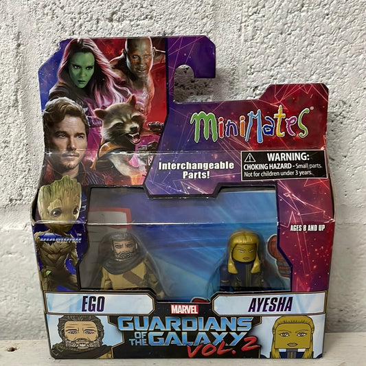Ego and Ayesha Minimates - Guardians of the Galaxy Vol. 2 - [ash-ling] Booksellers