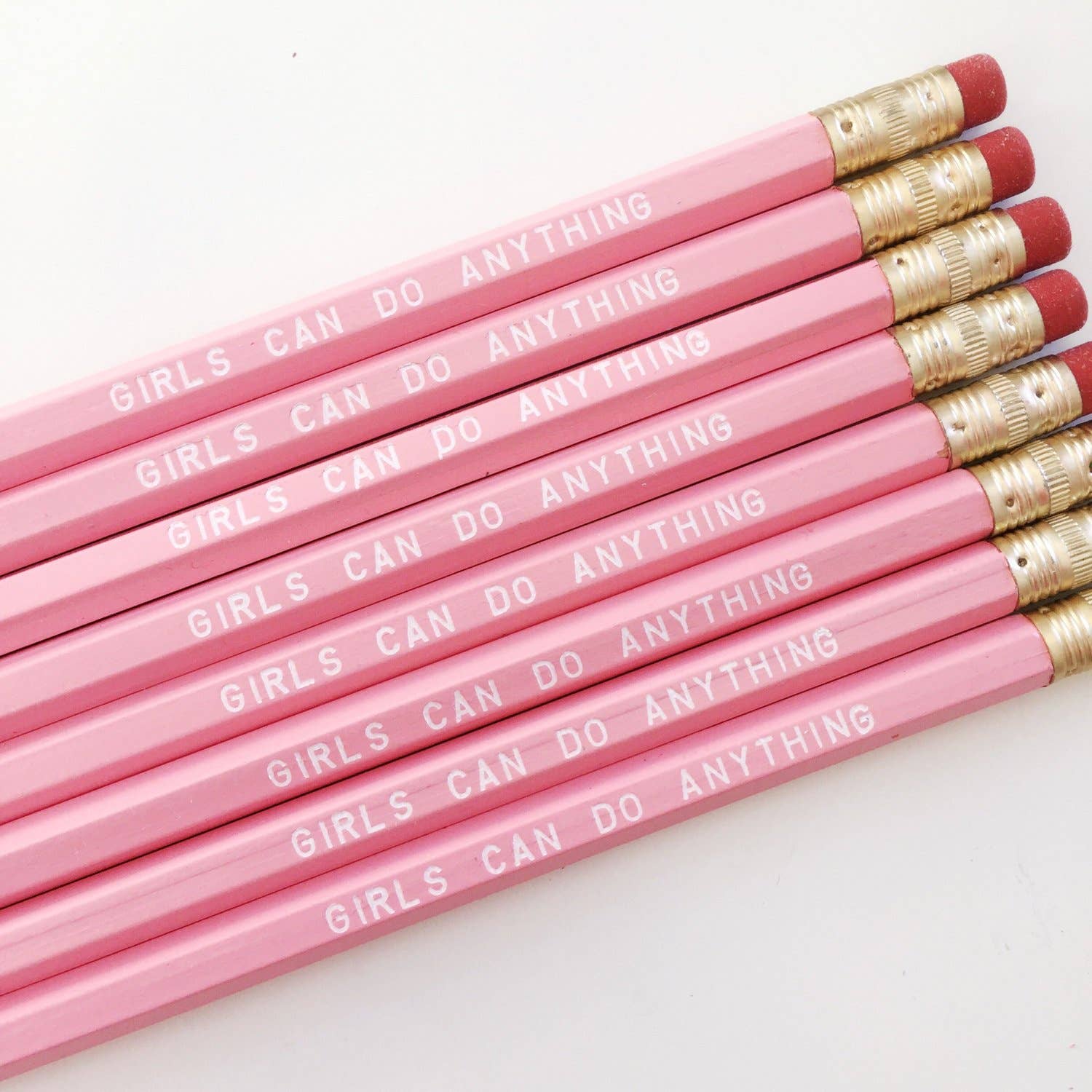 Girls Can Do Anything Pencils - [ash-ling] Booksellers