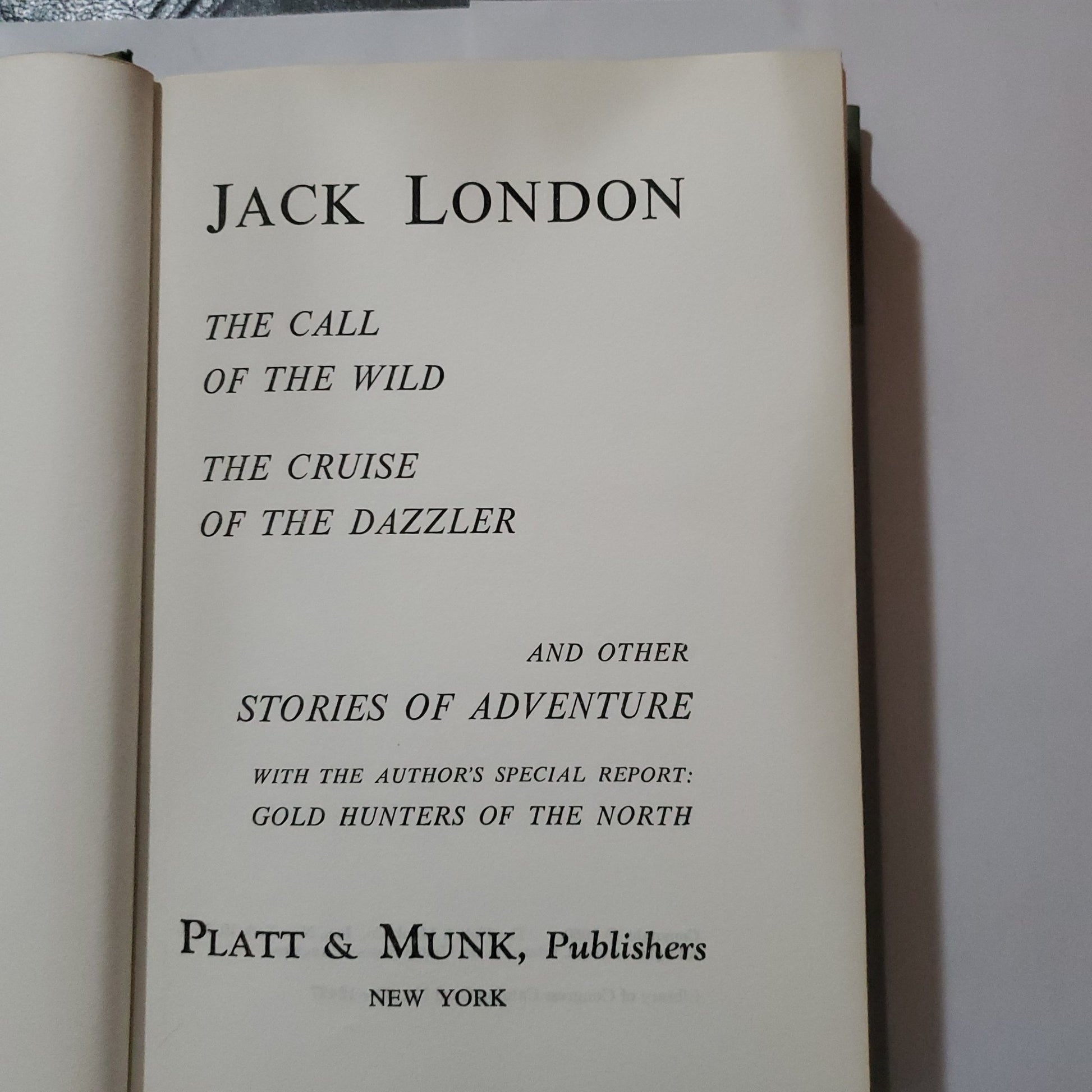 Jack London - Stories - [ash-ling] Booksellers