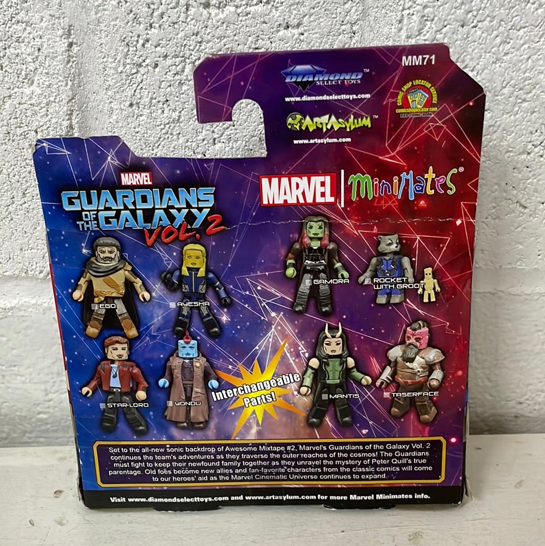Taserface and Mantis MiniMates - Guardians of the Galaxy Vol. 2 - [ash-ling] Booksellers