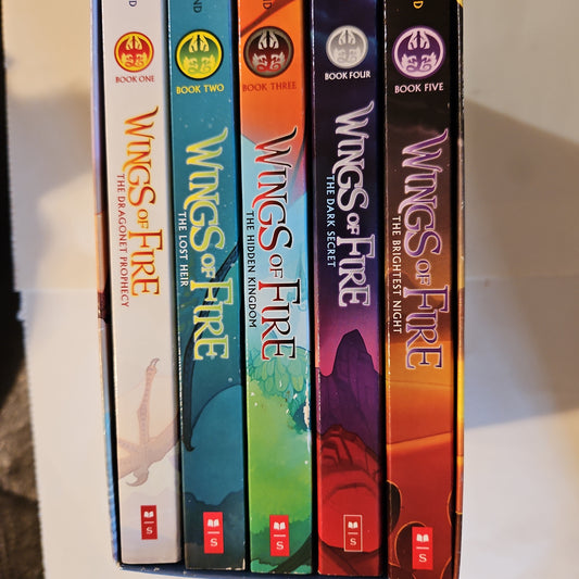 Wings of Fire 1-5 Box Set