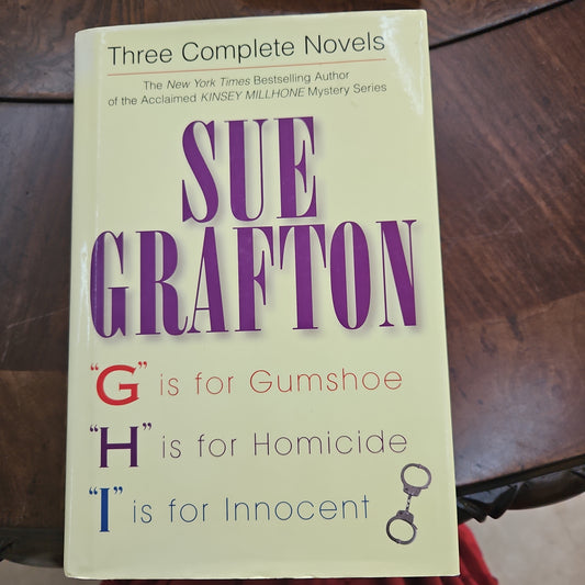 Sue Grafton: 3 Complete Novels