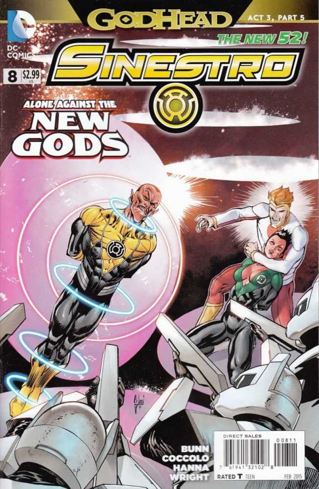 Sinestro #8 (Godhead)