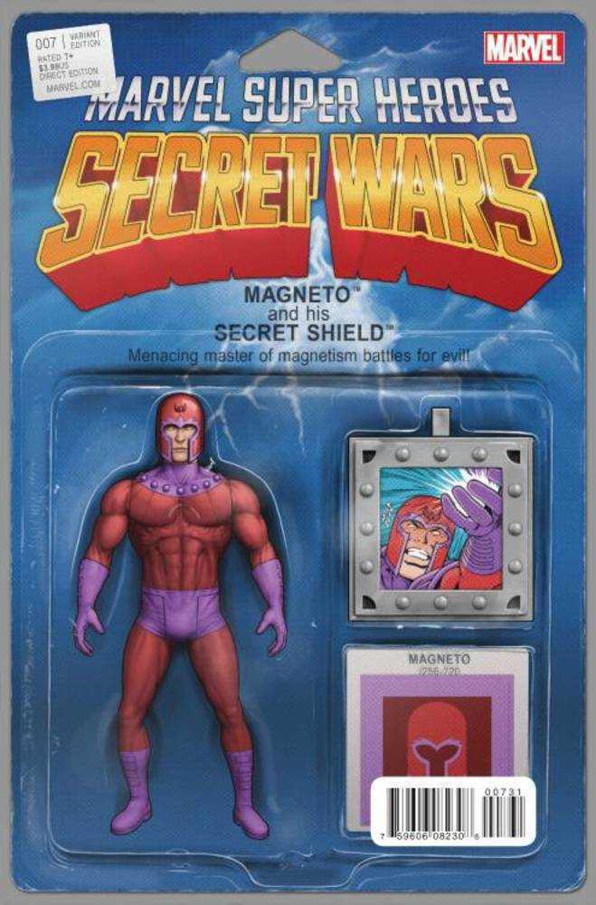 Secret Wars #7 (Of 8) Action Figure Variant