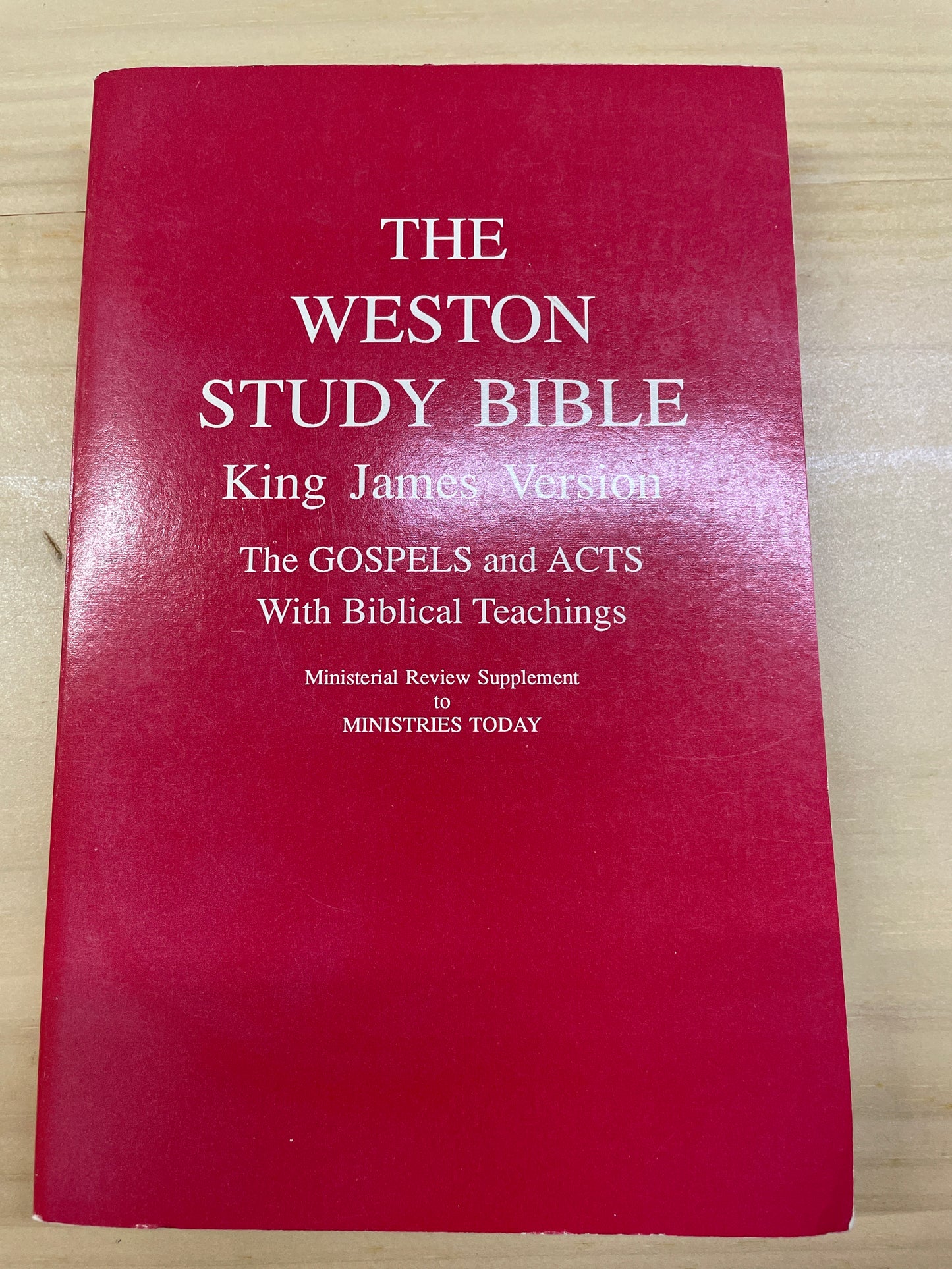 The Weston Study Bible: King James Version