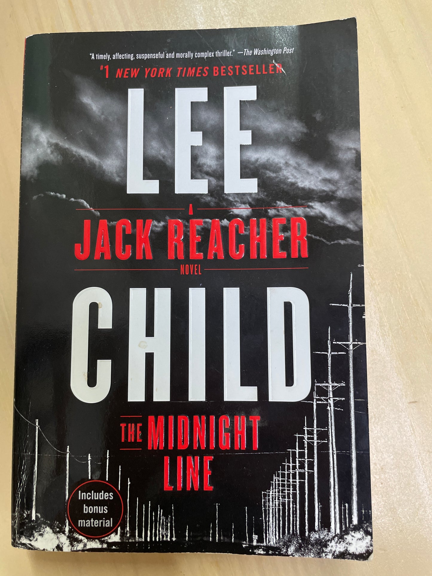 The Midnight Line: a Jack Reacher novel