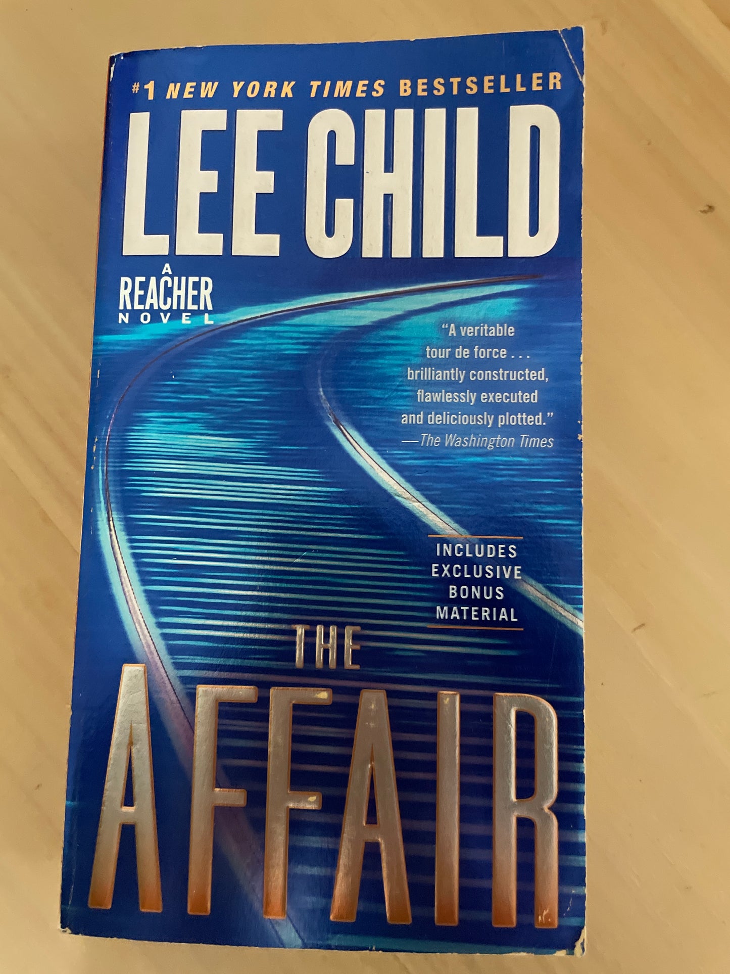 The Affair: a Jack Reacher novel