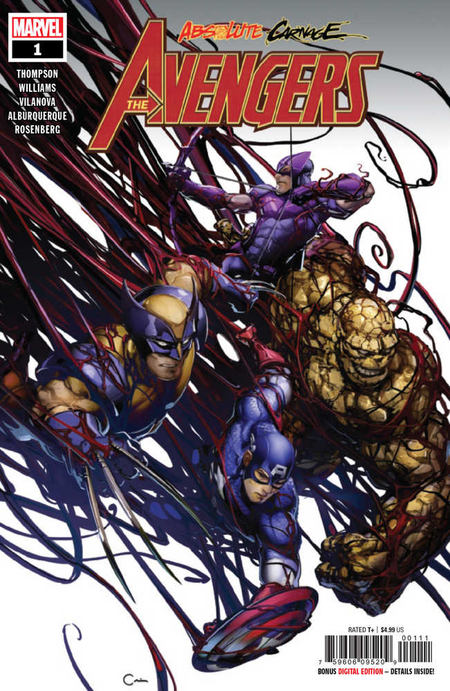 Absolute Carnage Avengers #1 Ac - [ash-ling] Booksellers