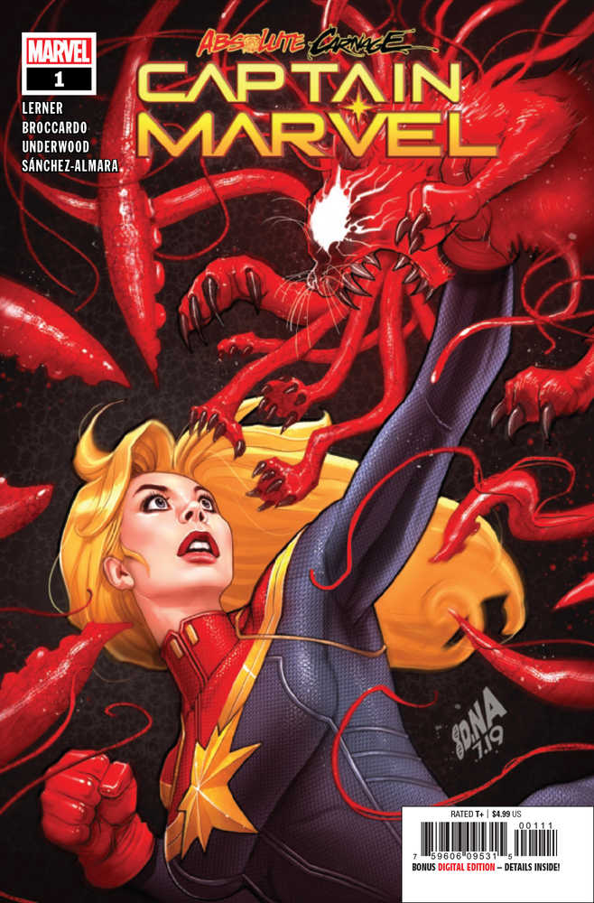 Absolute Carnage Captain Marvel #1 Ac - [ash-ling] Booksellers
