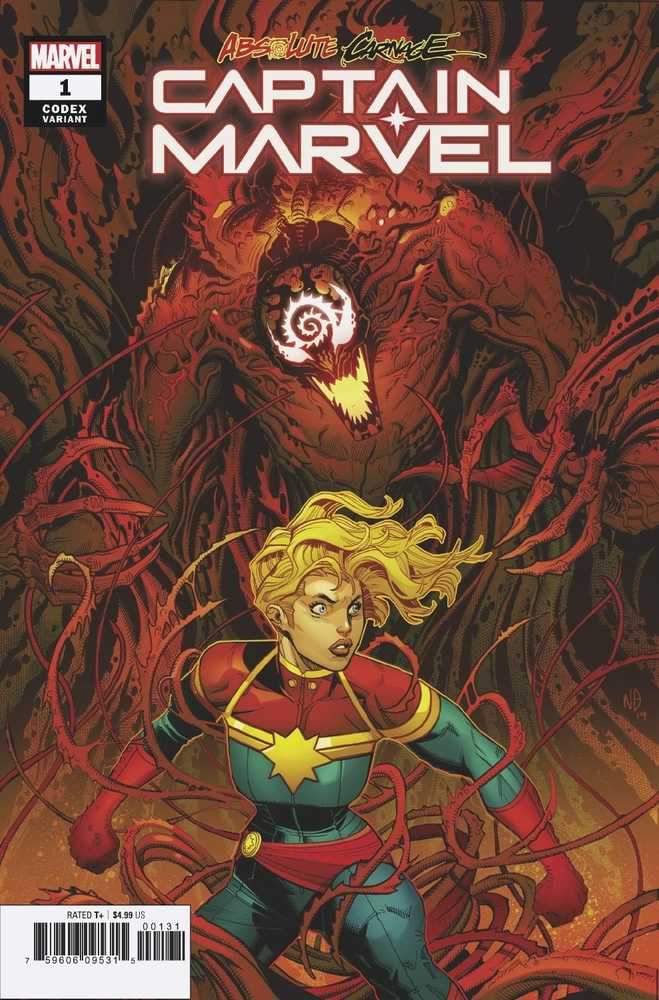 Absolute Carnage Captain Marvel #1 Codex Variant Ac - [ash-ling] Booksellers