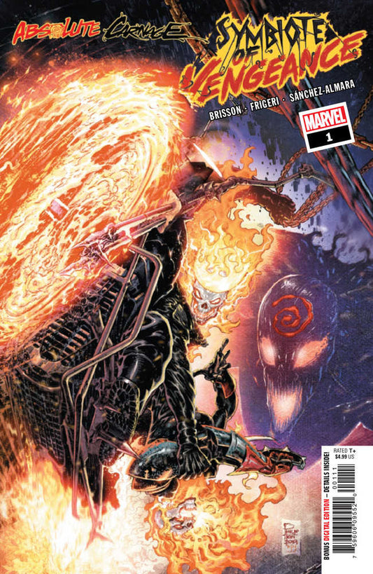 Absolute Carnage Symbiote Of Vengeance #1 Ac - [ash-ling] Booksellers