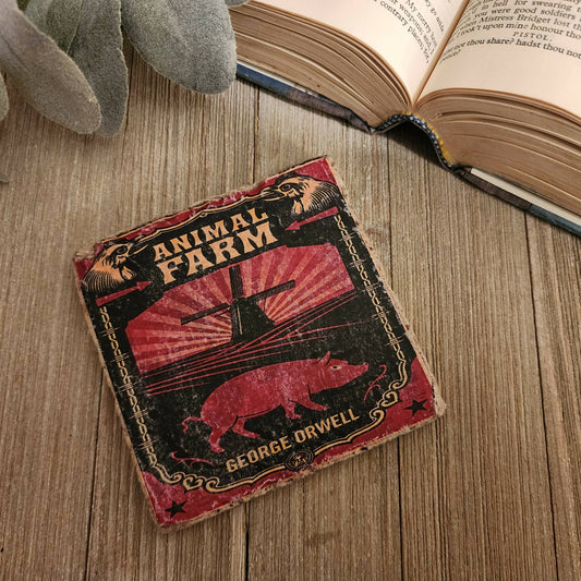 Animal Farm Coaster - [ash-ling] Booksellers
