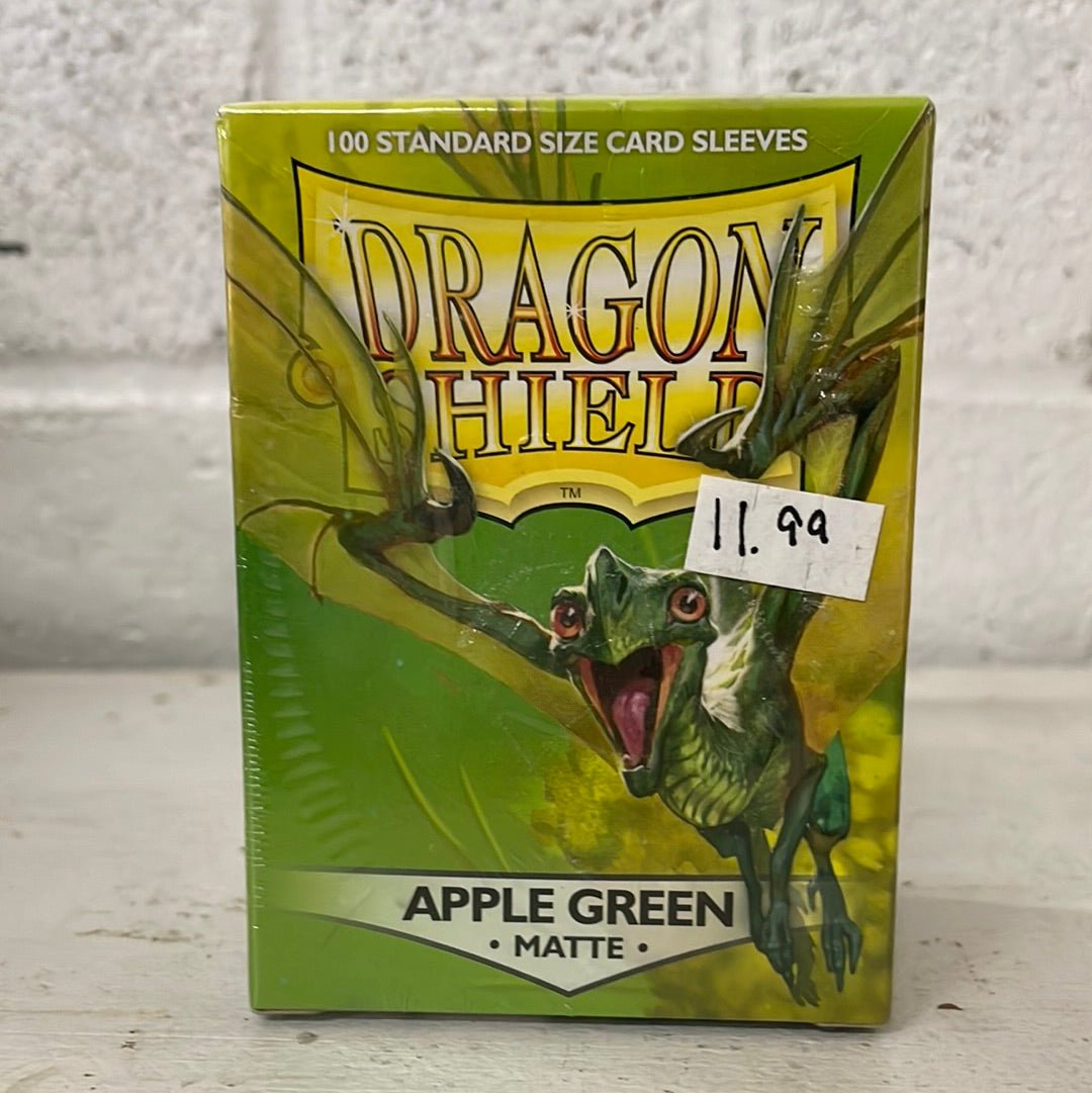Apple Green Matte Dragon Shield Card Sleeves - 100 count - [ash-ling] Booksellers