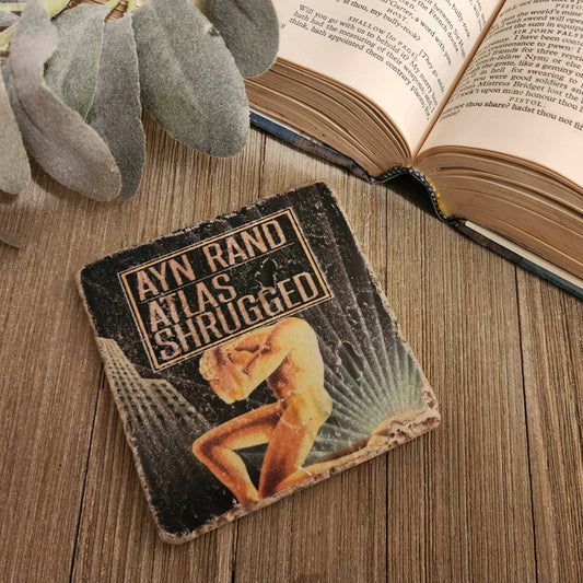Atlas Shrugged Coaster - [ash-ling] Booksellers