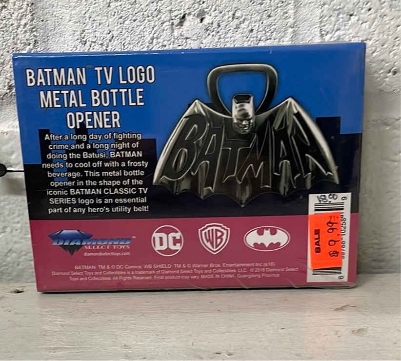 Batman TV Logo Metal Bottle Opener - [ash-ling] Booksellers