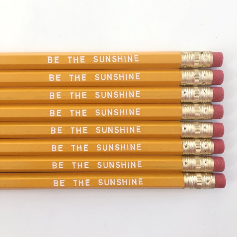 Be The Sunshine Pencils - [ash-ling] Booksellers