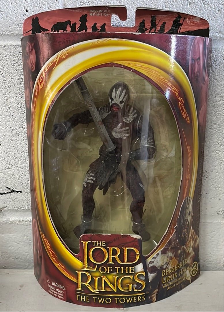 Berserker Uruk-Hai Action Figure - The Lord of the Rings: The Two Towers - [ash-ling] Booksellers