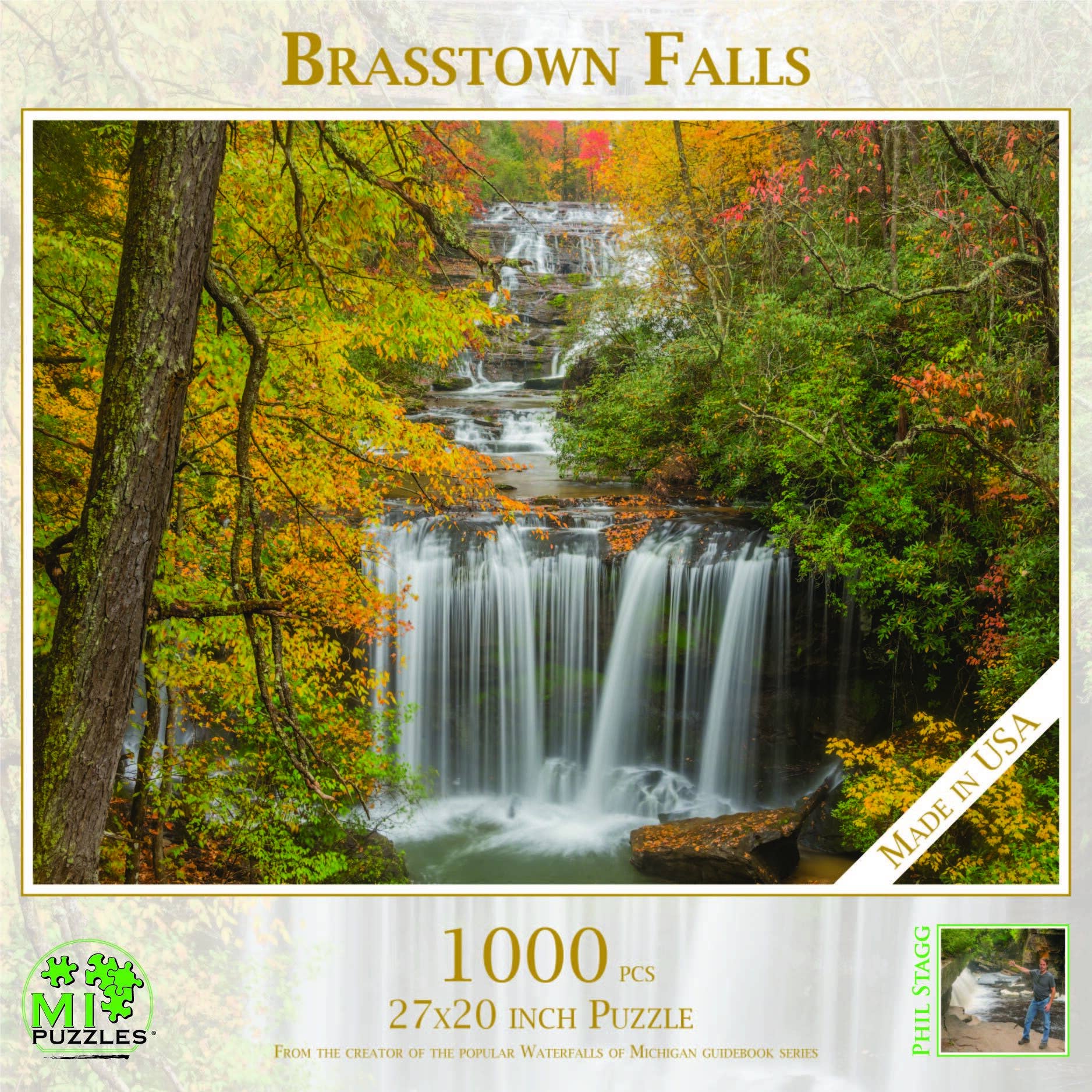 Brasstown Falls - 1000 Piece Puzzle - [ash-ling] Booksellers