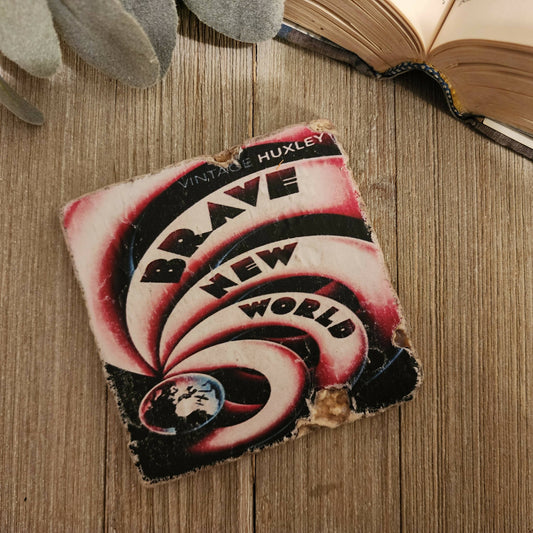 Brave New World Coaster - [ash-ling] Booksellers