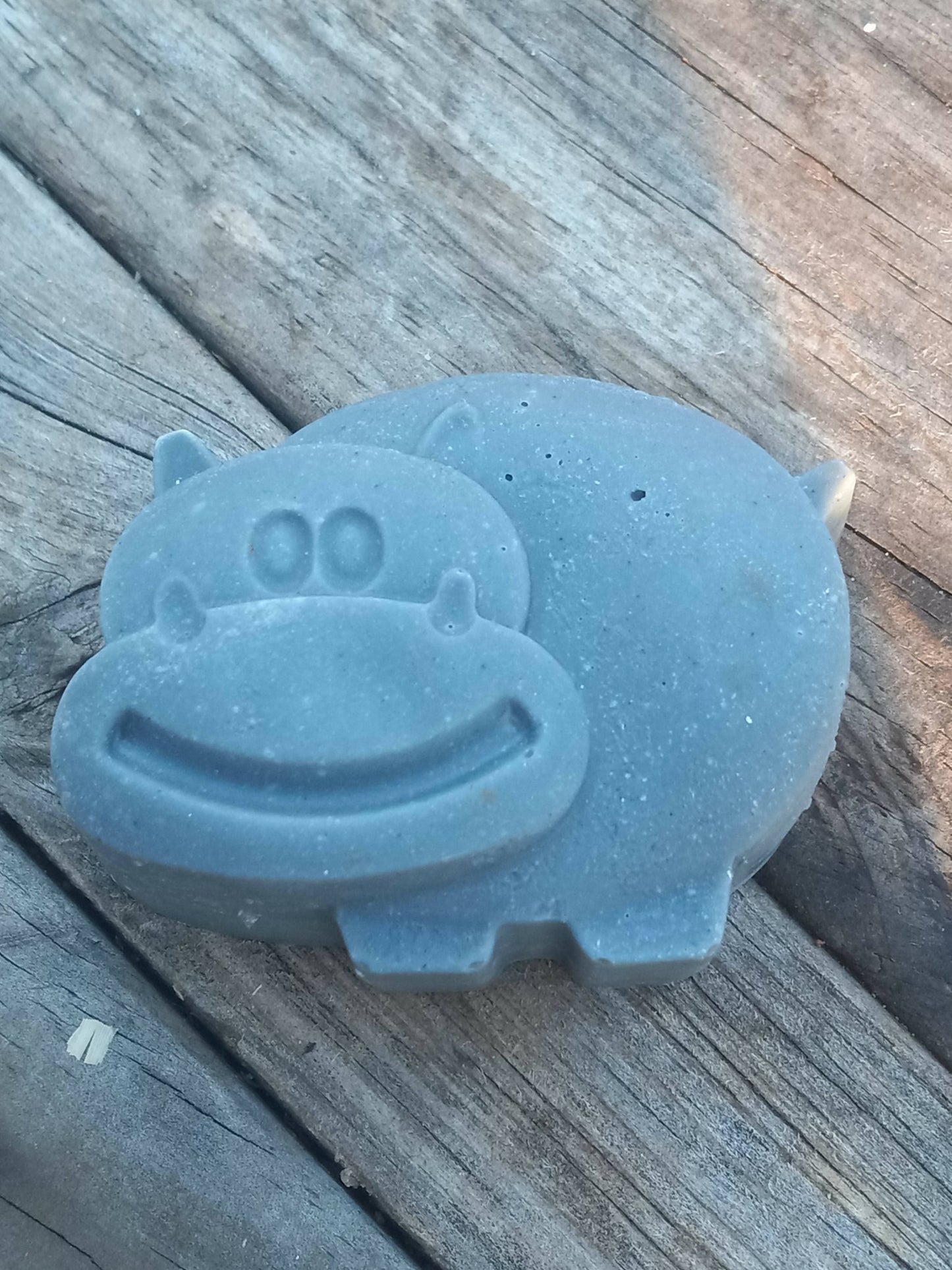 Charcoal Hippo Soap - [ash-ling] Booksellers