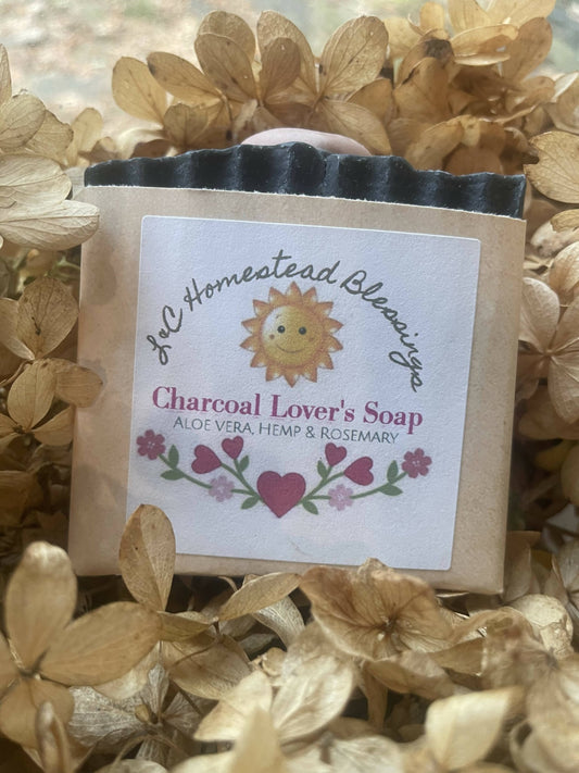 Charcoal Lover's Soap - [ash-ling] Booksellers