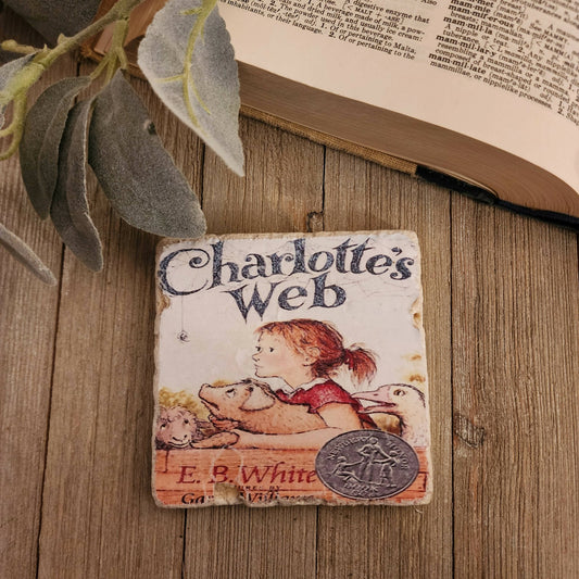 Charlotte's Web Coaster - [ash-ling] Booksellers