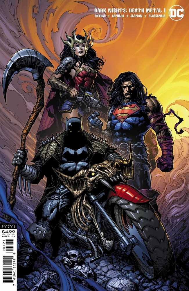 Dark Nights Death Metal #1 (Of 6) David Finch Batman Variant Edition - [ash-ling] Booksellers