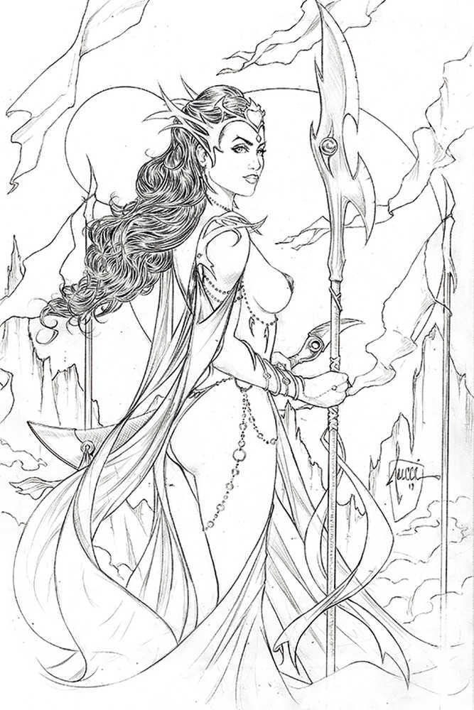 Dejah Thoris (2019) #1 10 Copy Tucci Pencil Variant Edition - [ash-ling] Booksellers