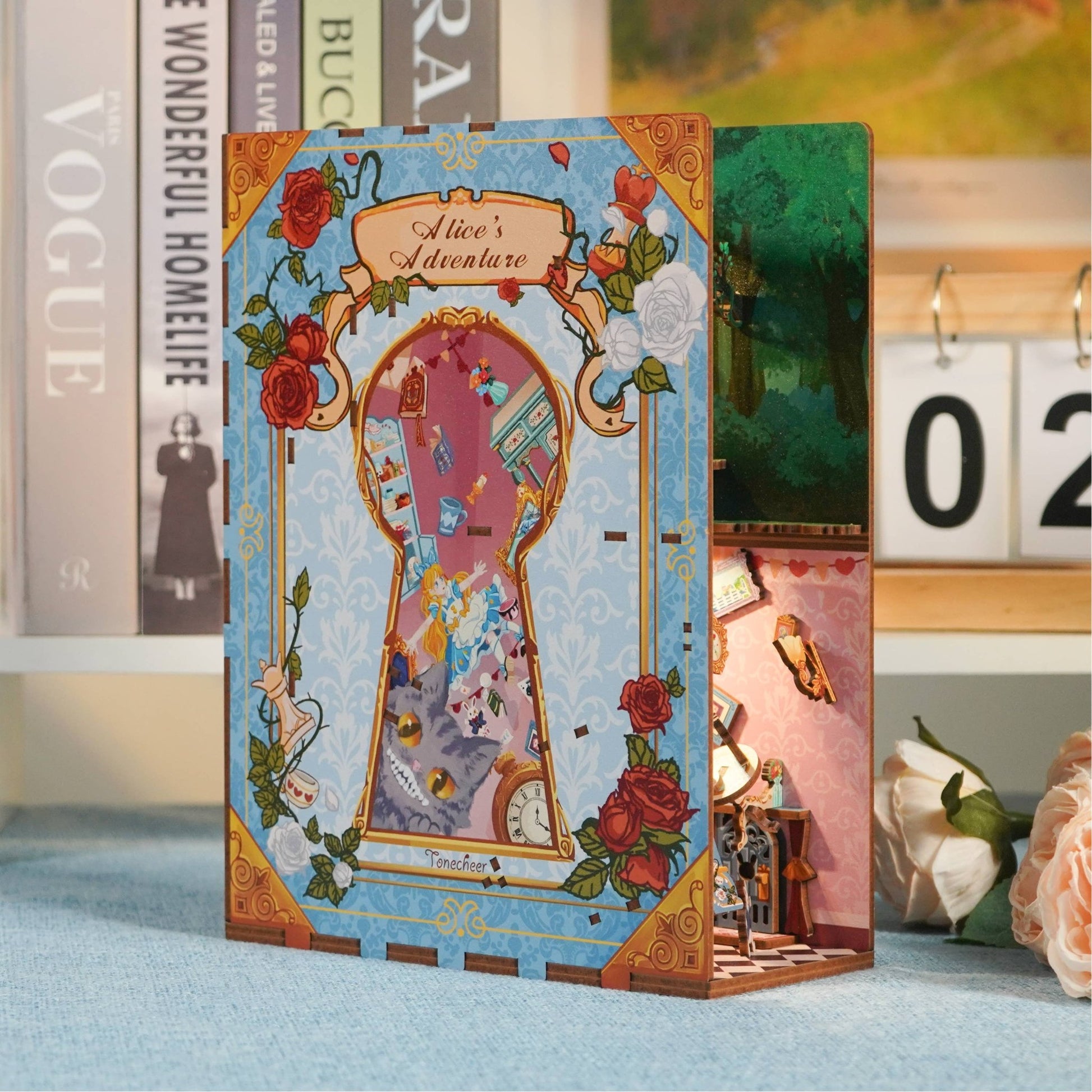 DIY Miniature House Book Nook Kit: Alice's Adventure - [ash-ling] Booksellers