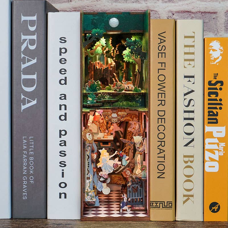 DIY Miniature House Book Nook Kit: Alice's Adventure - [ash-ling] Booksellers