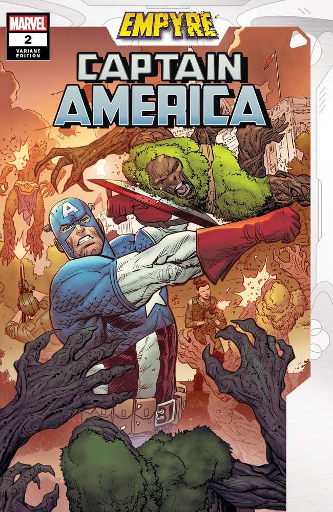 Empyre Captain America #2 (Of 3) Luke Ross Variant - [ash-ling] Booksellers