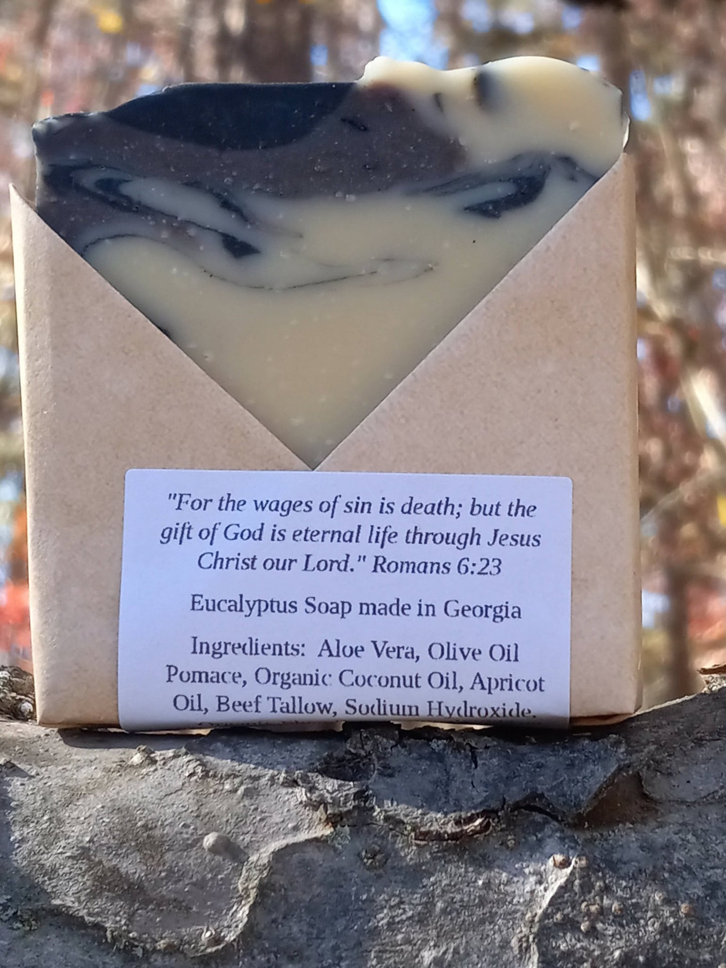 Eucalyptus & Frankincense Soap - [ash-ling] Booksellers