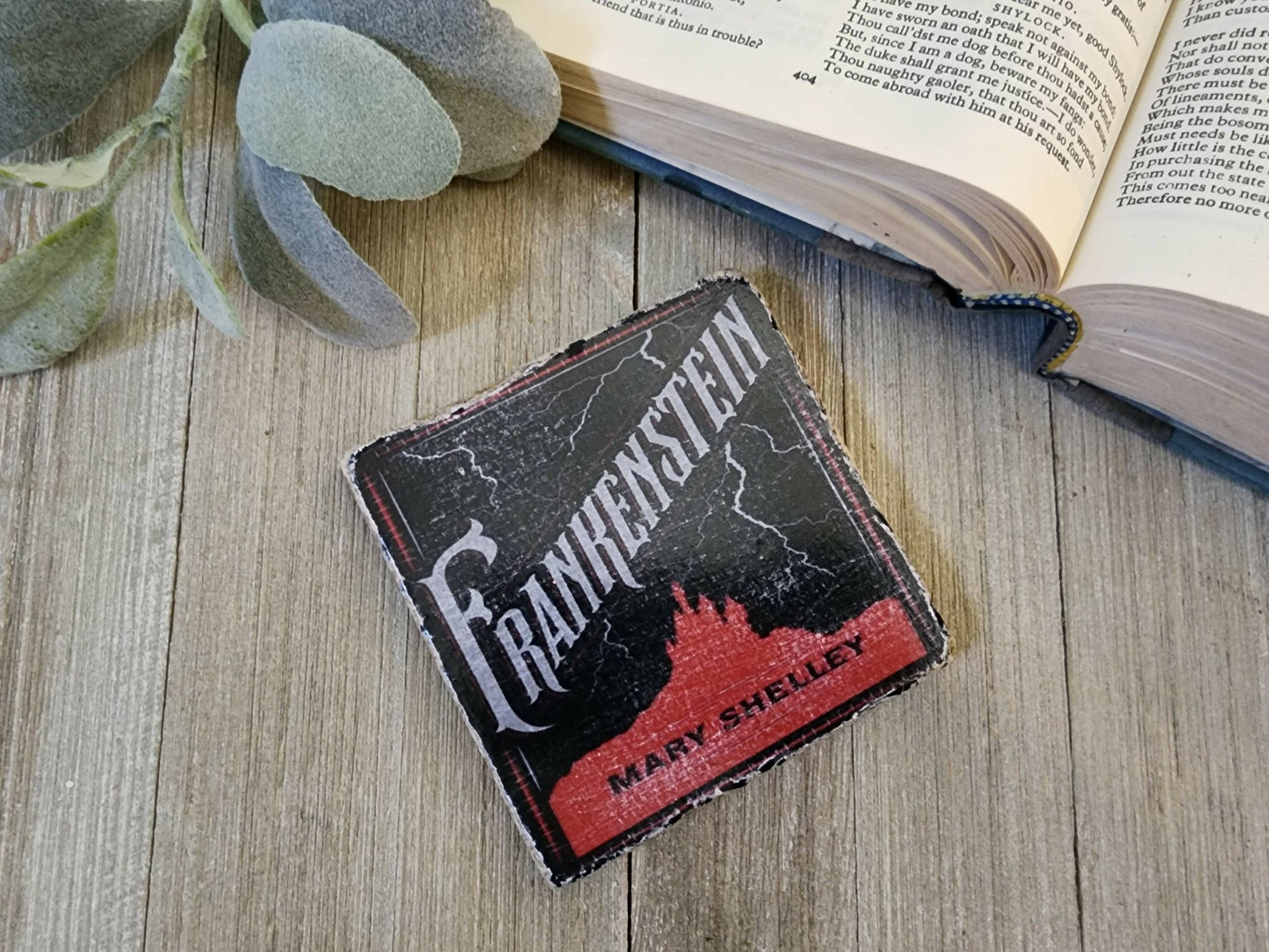 Frankenstein Coaster - [ash-ling] Booksellers