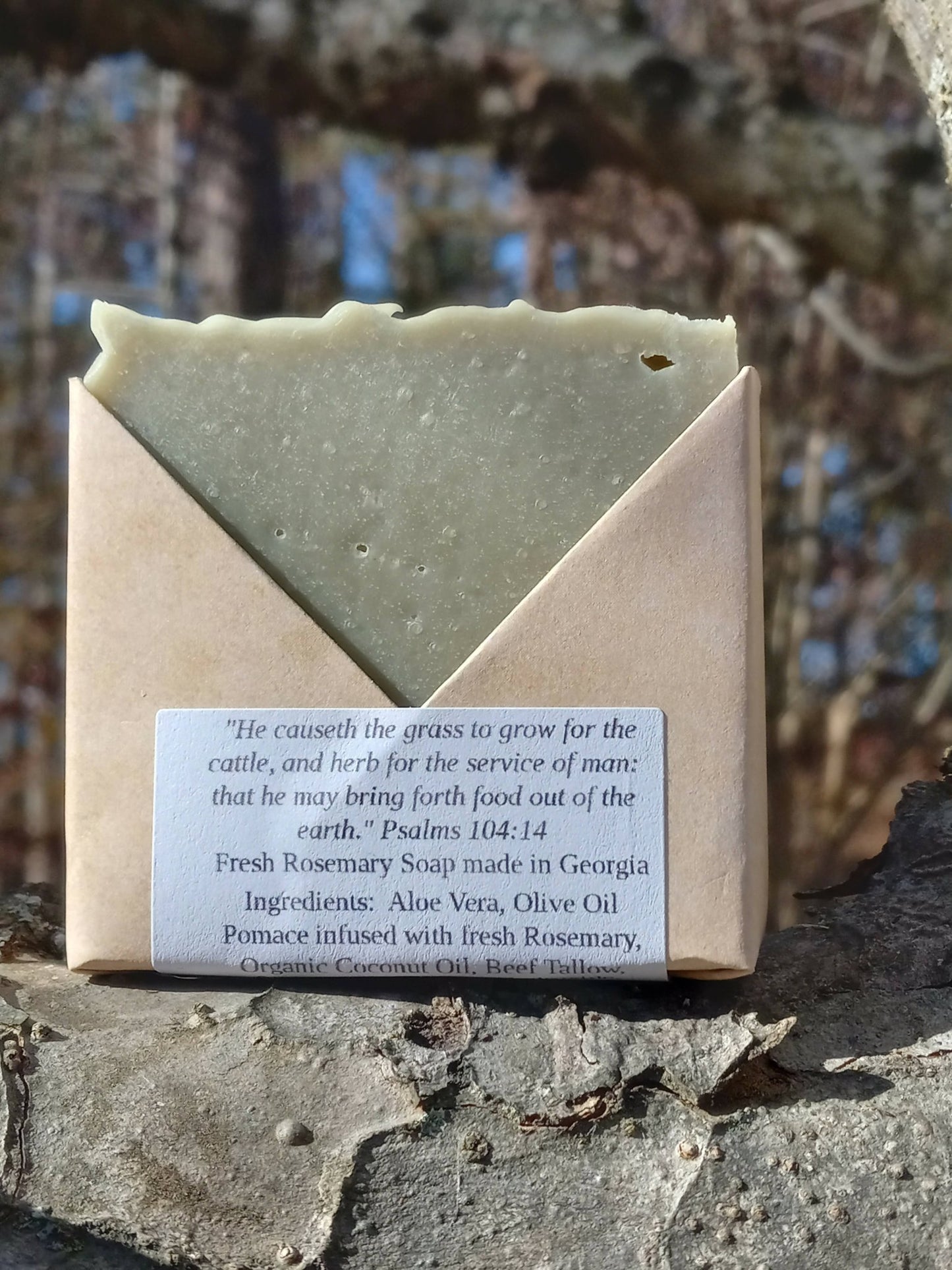 Fresh Rosemary Infusion Soap - [ash-ling] Booksellers