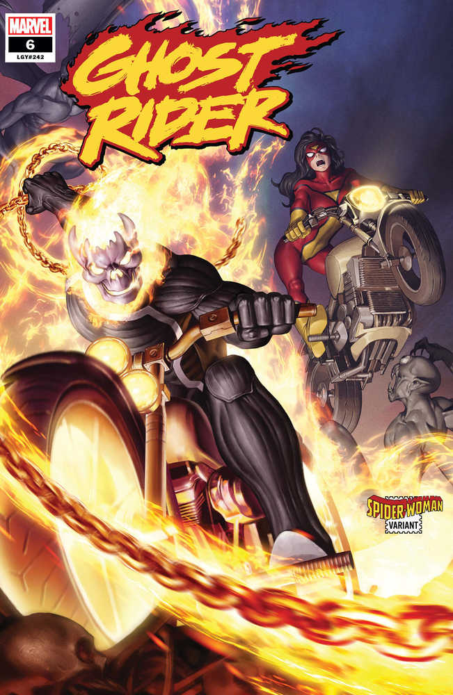 Ghost Rider #6 Yoon Spider-Woman Variant - [ash-ling] Booksellers