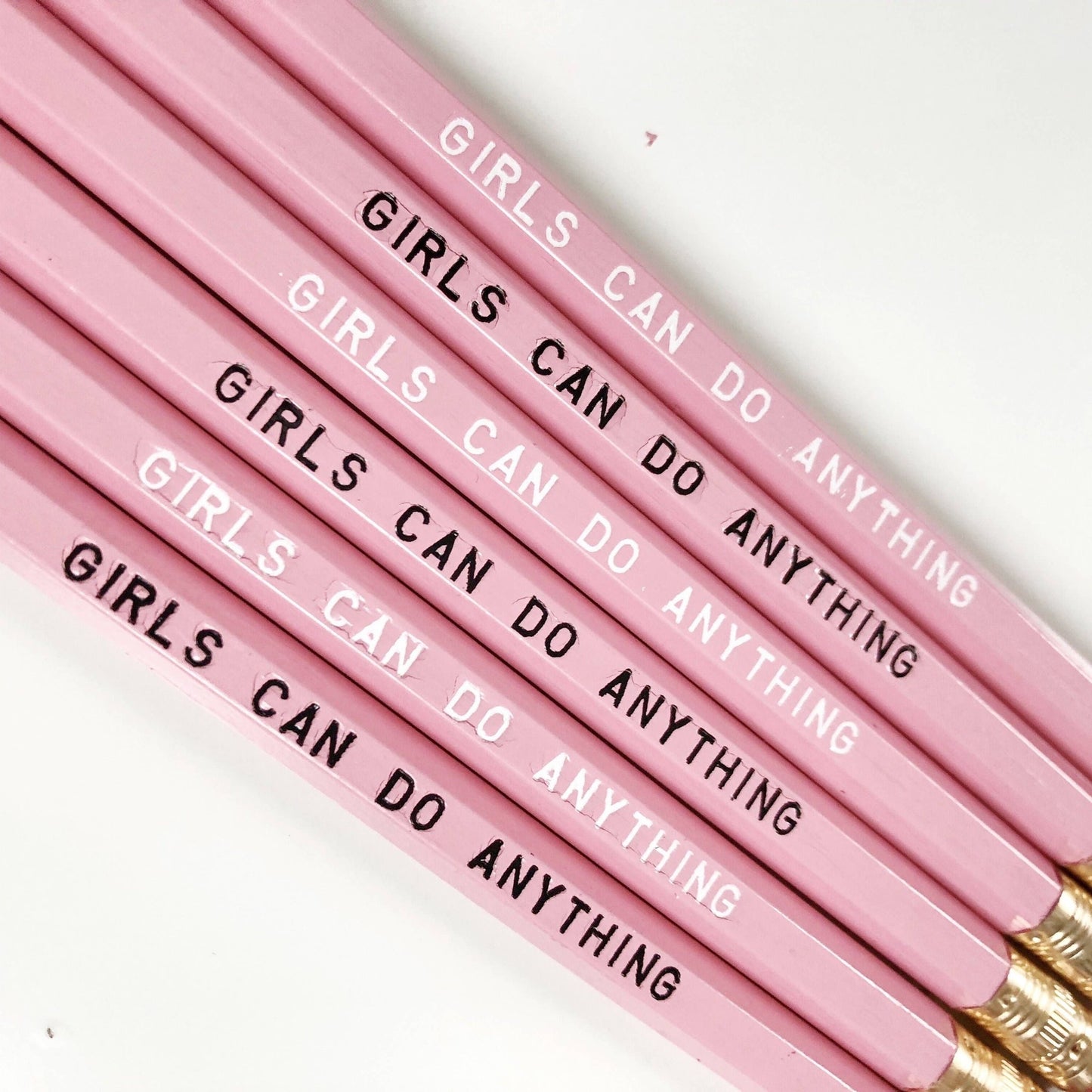 Girls Can Do Anything Pencils - [ash-ling] Booksellers