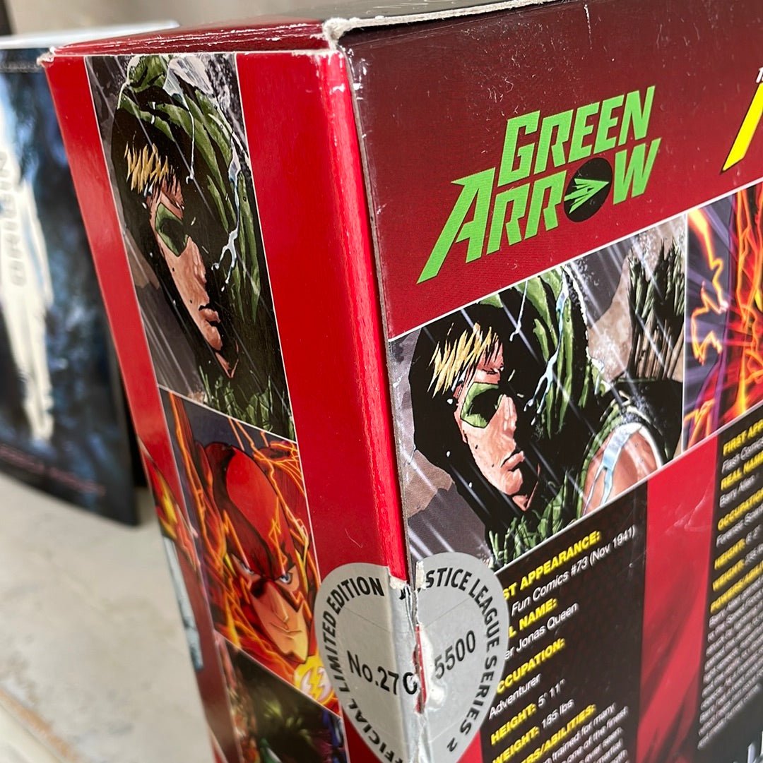 Green Arrow/Flash/Green Lantern Figurine Set - [ash-ling] Booksellers