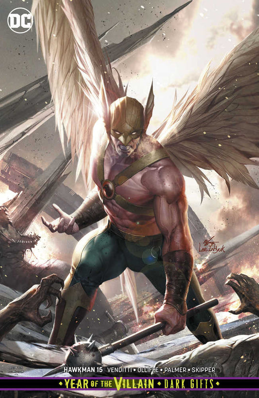 Hawkman #15 Variant Edition Yotv Dark Gifts - [ash-ling] Booksellers