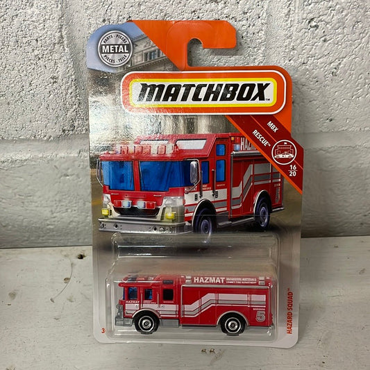 Hazard Squad - Matchbox - [ash-ling] Booksellers