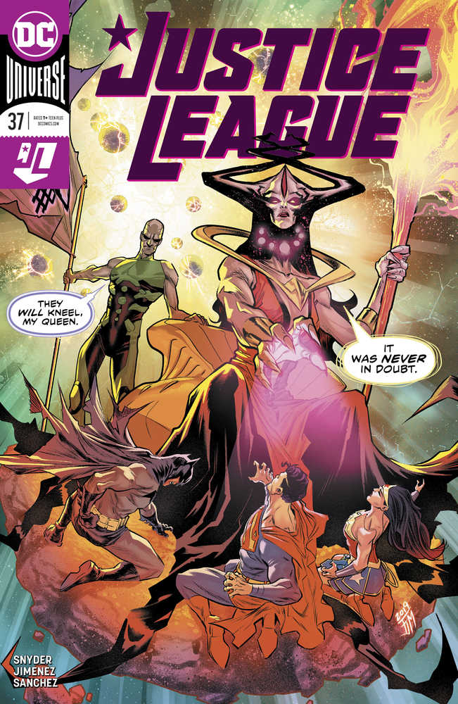 Justice League #37 - [ash-ling] Booksellers