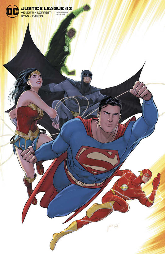 Justice League #42 Card Stock Mikel Janin Variant Edition - [ash-ling] Booksellers