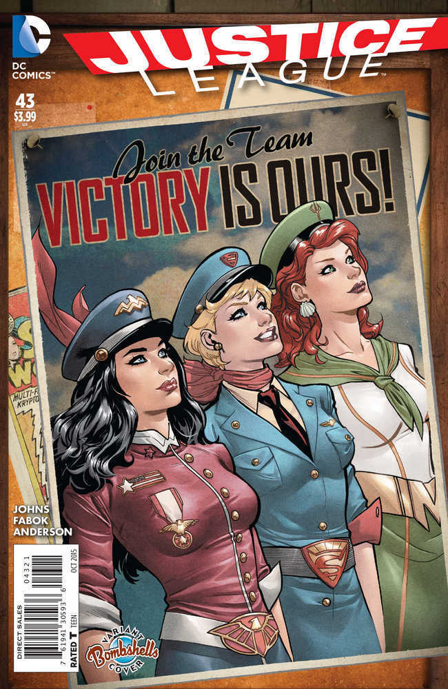 Justice League #43 Bombshells Variant Edition - [ash-ling] Booksellers