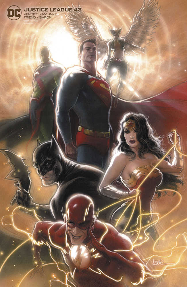 Justice League #43 Card Stock Kaare Andrews Variant Edition - [ash-ling] Booksellers