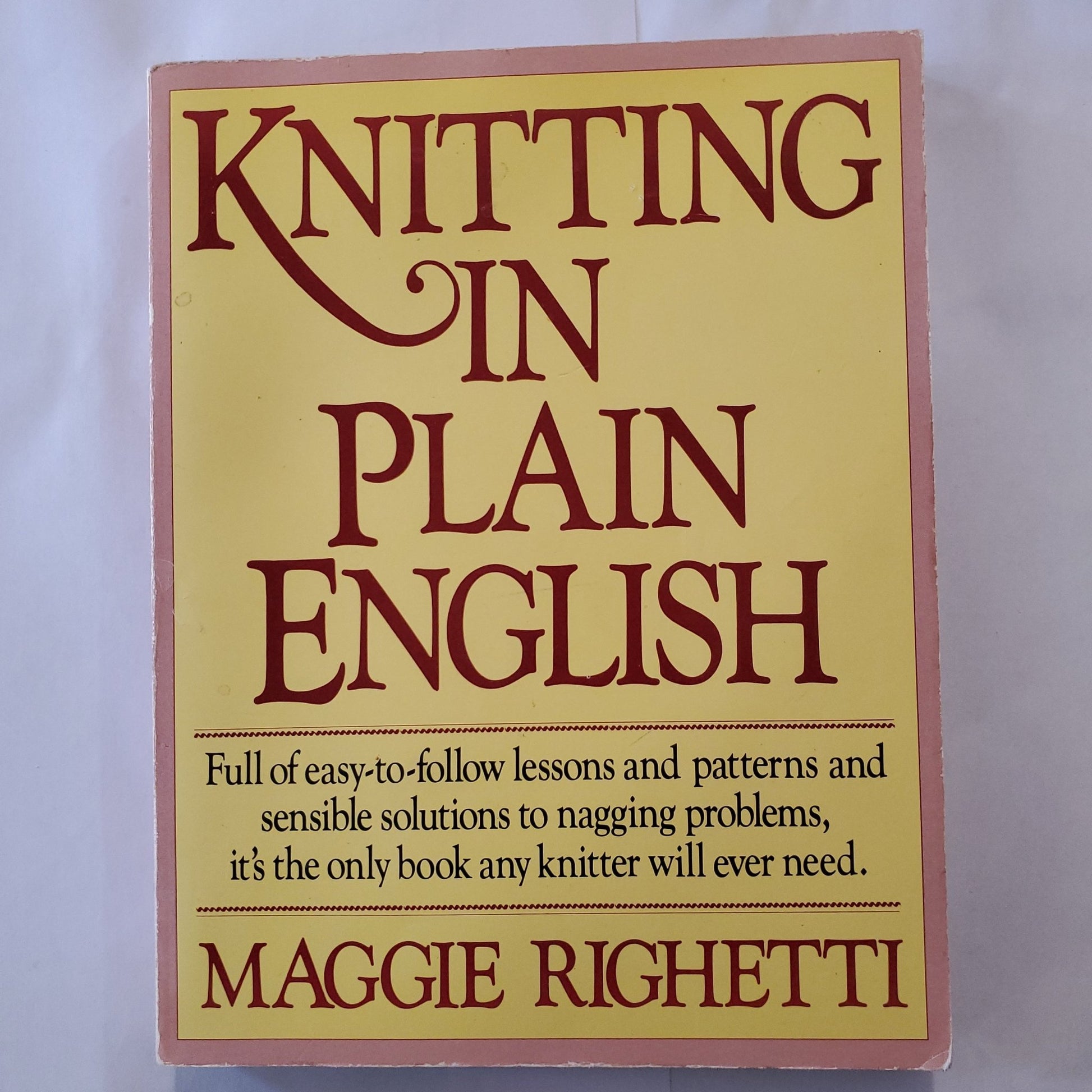 Knitting in Plain English - [ash-ling] Booksellers
