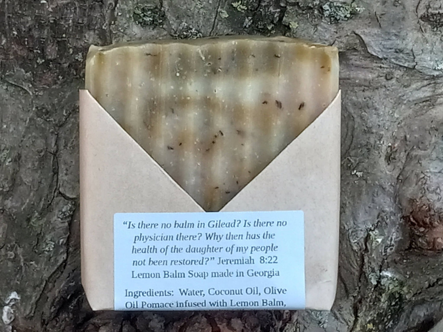 Lemon Balm & Frankincense Soap - [ash-ling] Booksellers