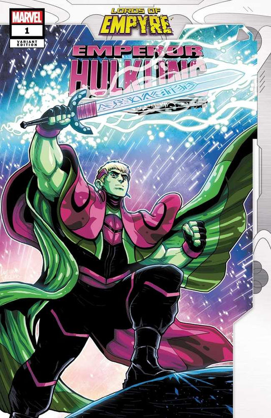 Lords Of Empyre Emperor Hulkling #1 Vecchio Variant - [ash-ling] Booksellers