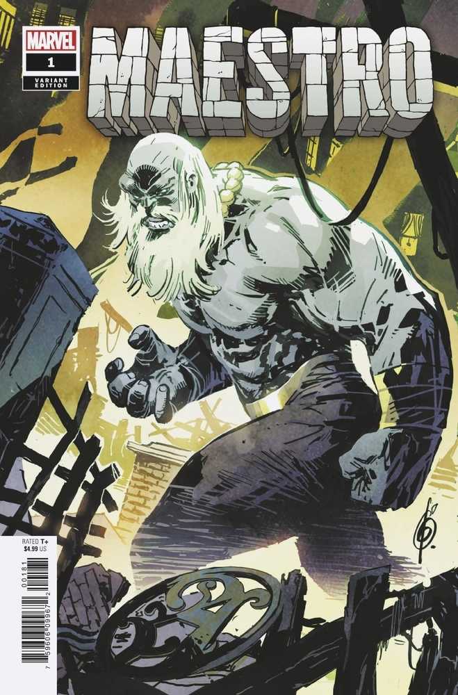 Maestro #1 (Of 5) Garney Variant - [ash-ling] Booksellers